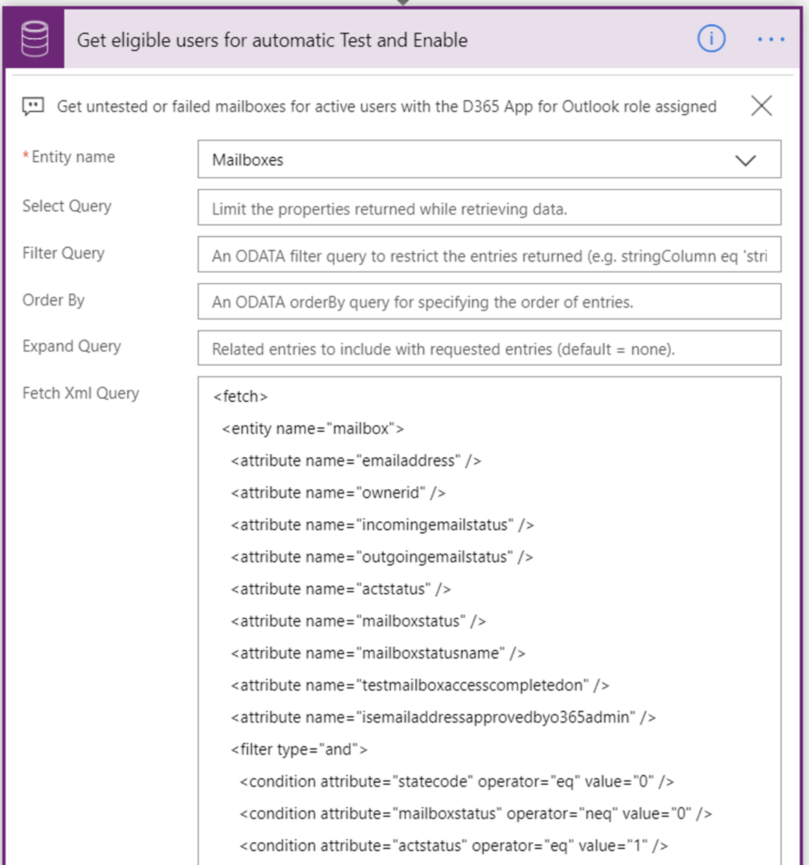 Automatically Test and Enable mailboxes for new users in Dynamics 365